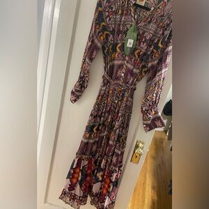 Farm Rio maxi dress with belt